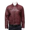 Leather Shirt for men