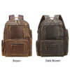 Leather Laptop Backpack