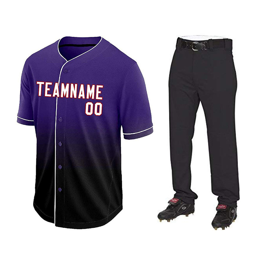 Baseball Uniform with Custom Design
