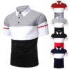 Top Panels Men Polo Shirt