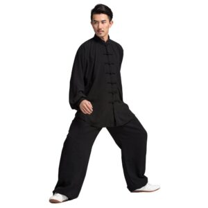Premium Solid Color Kung Fu Uniform