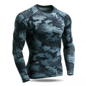 Men Long Sleeve Rash Guard